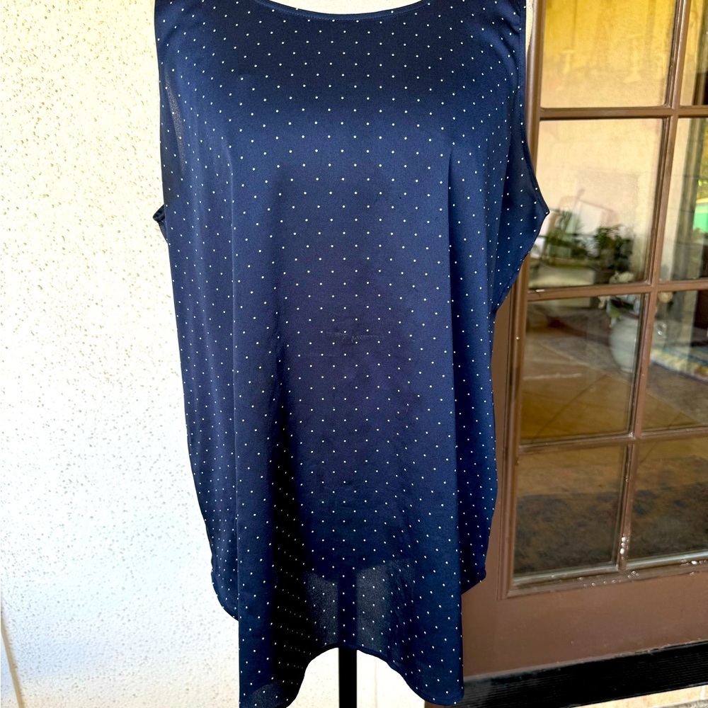 Ann Taylor sleeveless blouse
